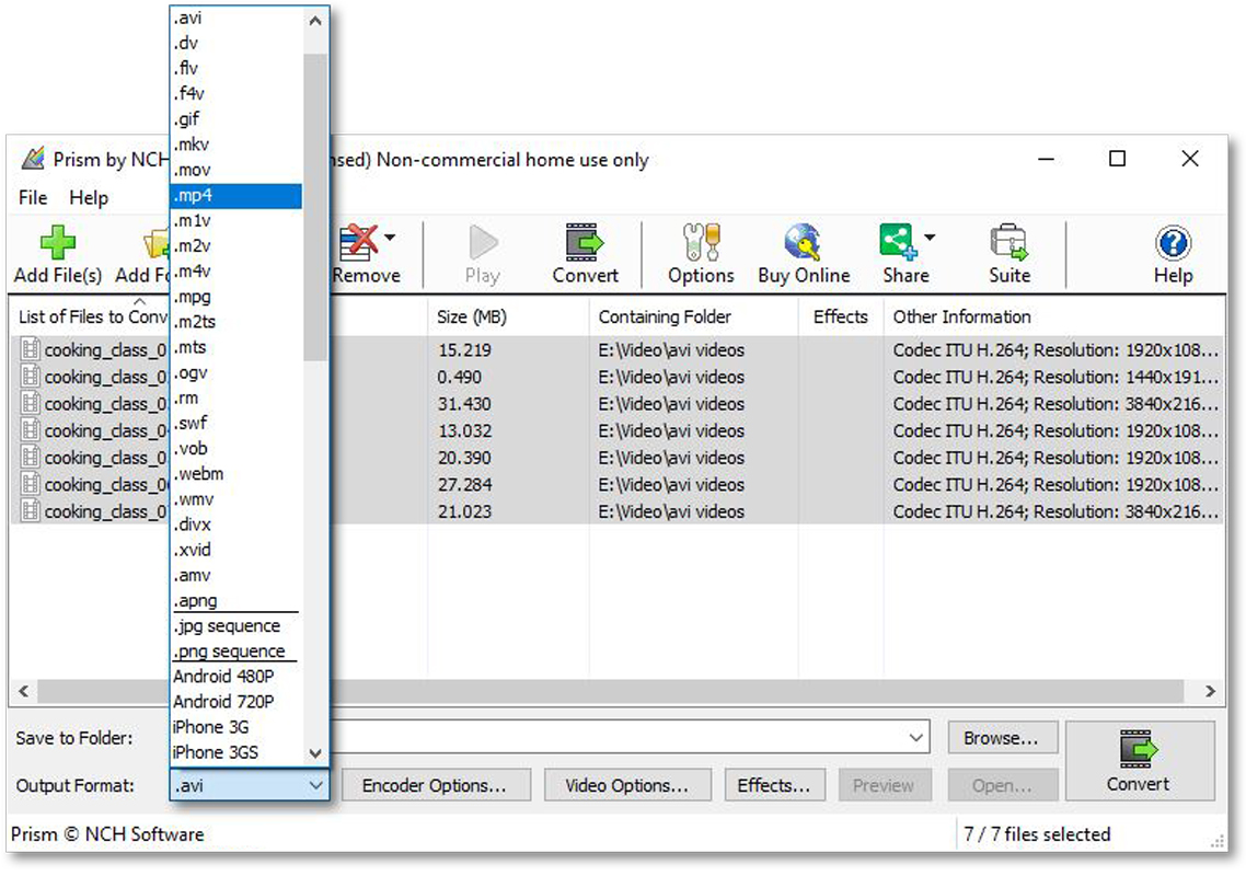 How to Change AVI to MP4 with Prism AVI Video Converter Do More With