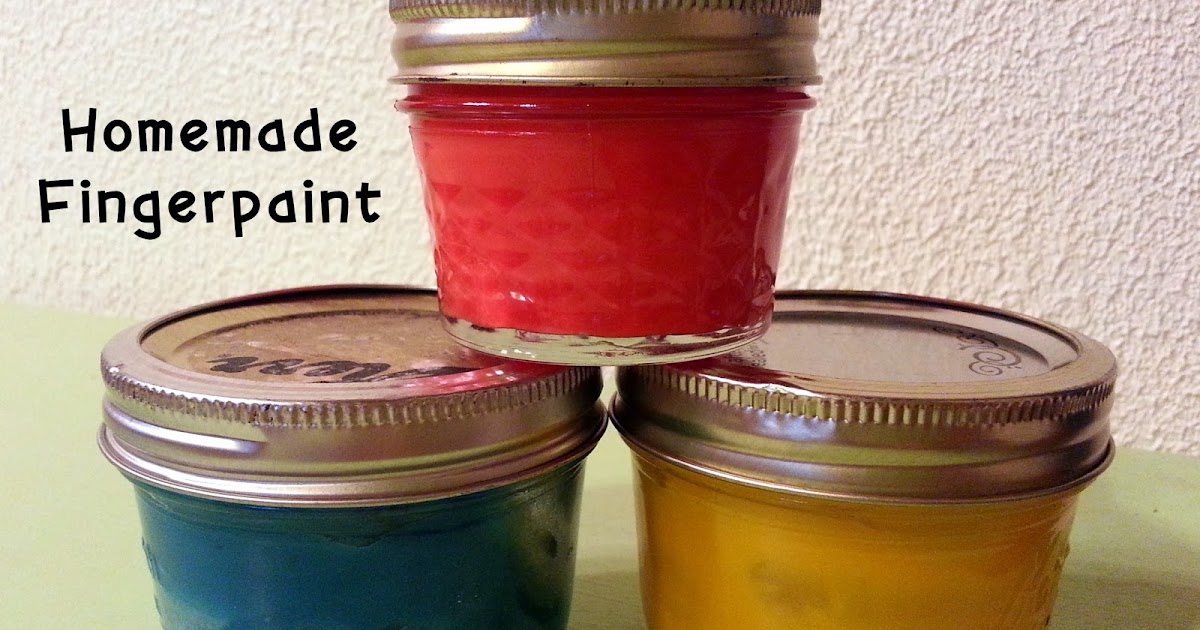 Choices for Children Homemade Finger Paints