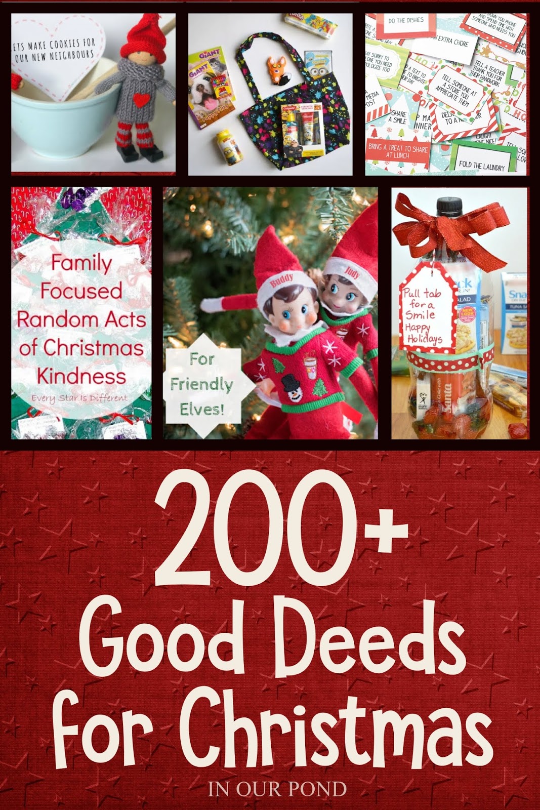 200+ Good Deeds for Christmas