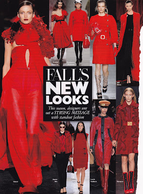 Cinema Connection--Seeing Red for Fall 2011 | GlamAmor