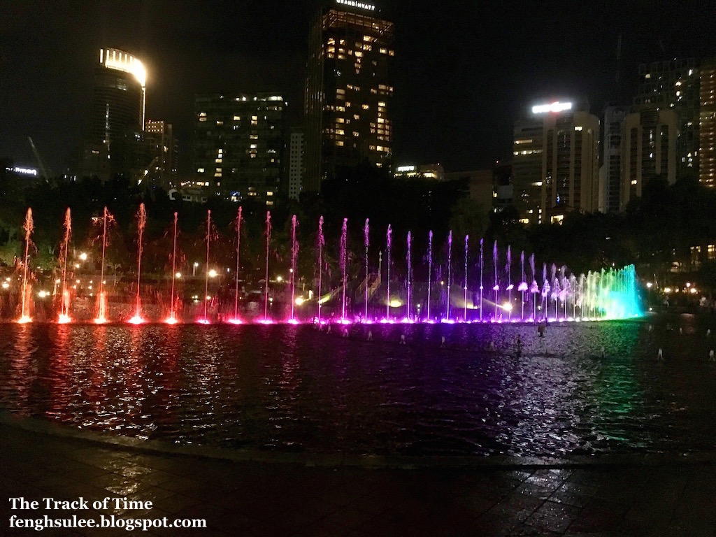 KLCC Lake Symphony Water Fountain Show The Track of Time