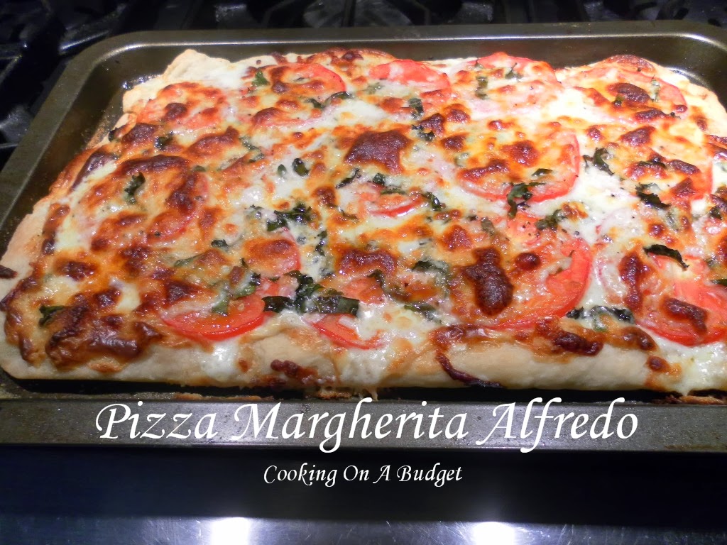 Pizza Margherita Alfredo