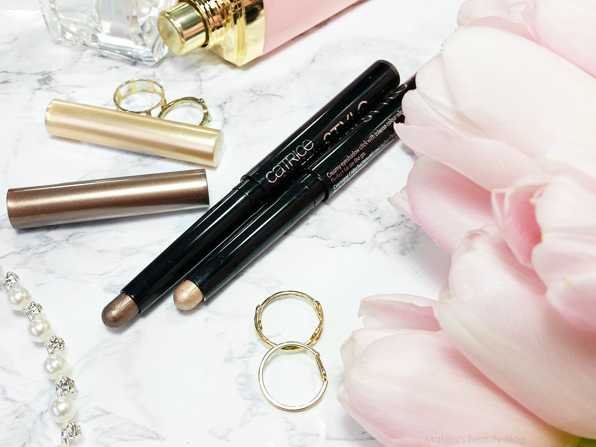 Budget Cream Eyeshadows Catrice Stylo Eyeshadow Pen and Essence 2 in 1