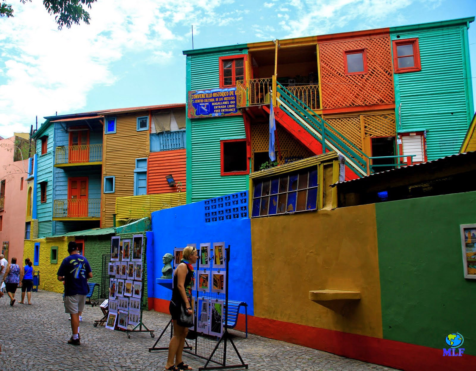 Mis lugares favoritos EL BARRIO DE LA BOCA. El sabor del tango argentino