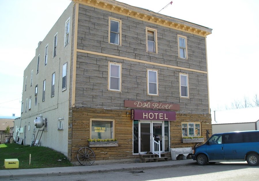 Railway & Main SmallTown Saskatchewan Hotels Rouleau Hotel AKA Dog