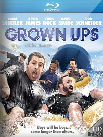 Grown Ups (2010) 720p BDRip Dual Latino-Inglés [Subt. Esp] (Comedia)