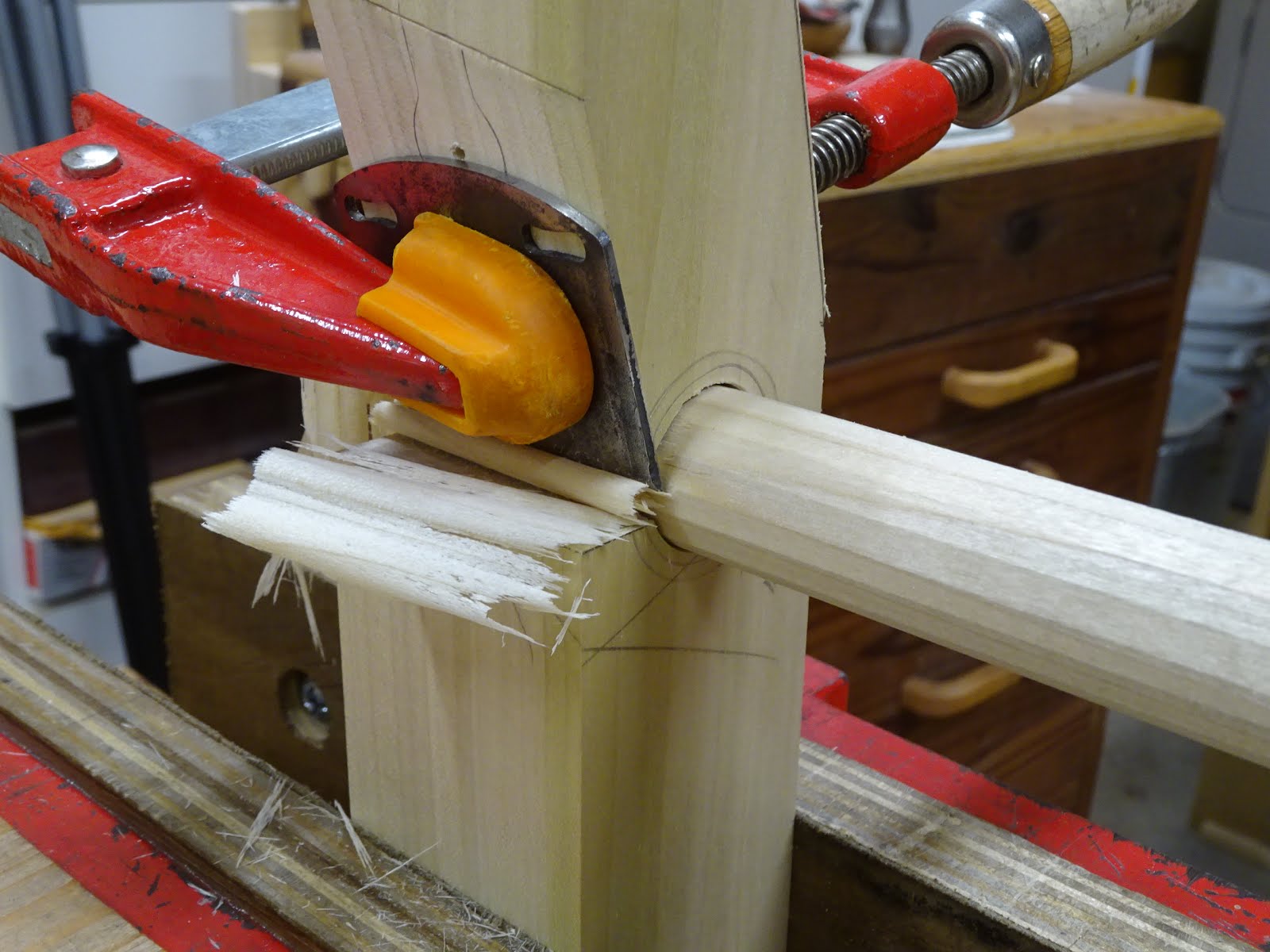 Woodworking in a Tiny Shop Making the Tapered Tenon Cutter