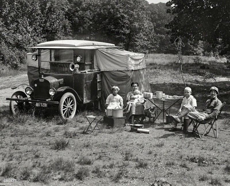 Vintage Wooden Homes on Wheels