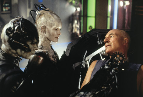 Borg Queen Star Trek First Contact 1996 movieloversreviews.filminspector.com