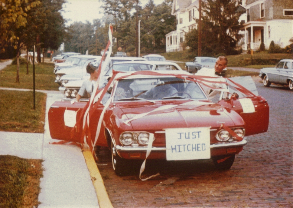 Just Married!" – A Collection of 17 Cool Wedding Cars From the Past ~ Vintage Everyday