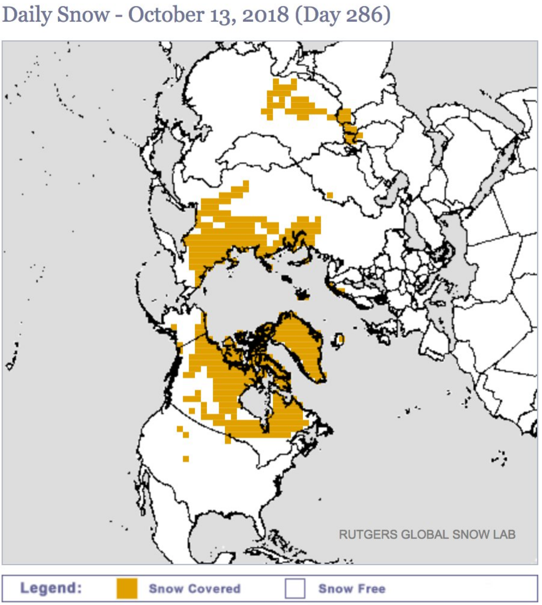 because snow pack further cools the canadian air that will continue to spill south throughout the fall the temperatures we ve been experiencing in october because snow pack further cools the canadian air that will continue to spill south throughout the fall the temperatures we ve been experiencing in october