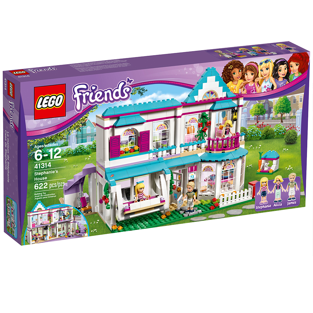 lego friends stephanie's house walmart