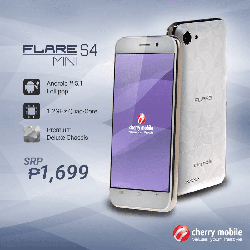 Cherry Mobile Flare S4 Mini now available Cherry Mobile Flare S4 Mini now available
