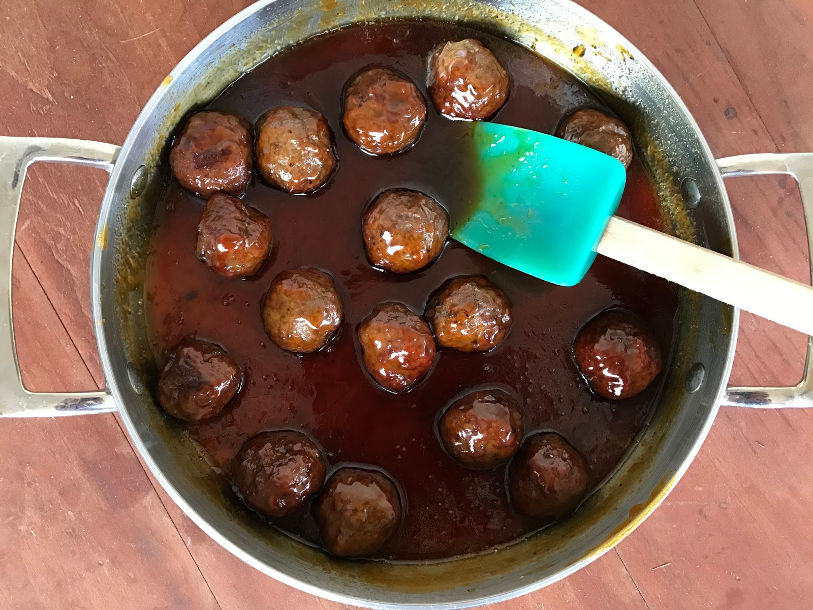 ApricotTeriyaki Meatballs