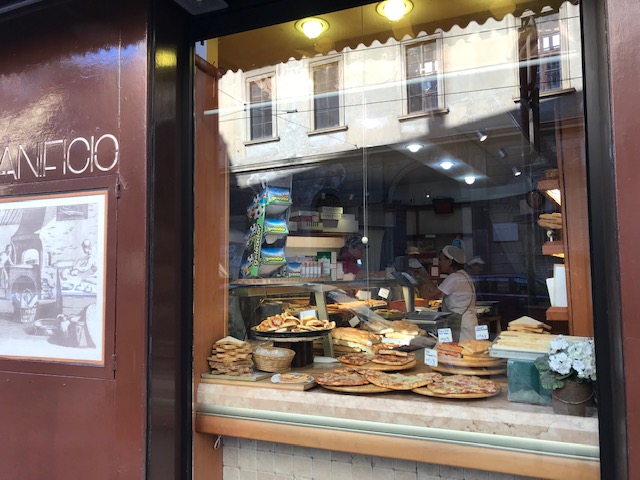 ミラノのパン屋さん