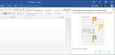 Office 2016 Co-Authoring Features Office 2016 Co-Authoring Features