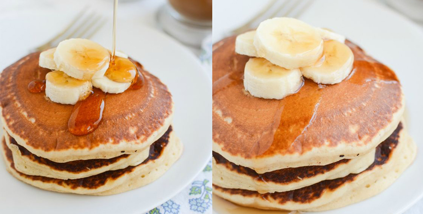 Pancake Day Healthy Recipe Protein Post Workout Banana & Peanut Butter