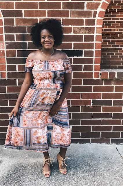 Get It While It's Hot - Truly Yours, A. RVA Life & Style Blog It's been so long since I've posted a style look for you guys! It almost feels a little weird being in front of the camera again, but I can definitely say I've missed it. Today's look is a spring/summer favorite of mine. I purchased this dress a while ago and meant to share it with you all earlier. Better late than never because this dress is on super sale and selling out fast!! Continue reading to see how you can get your hands on one before they're completely gone!