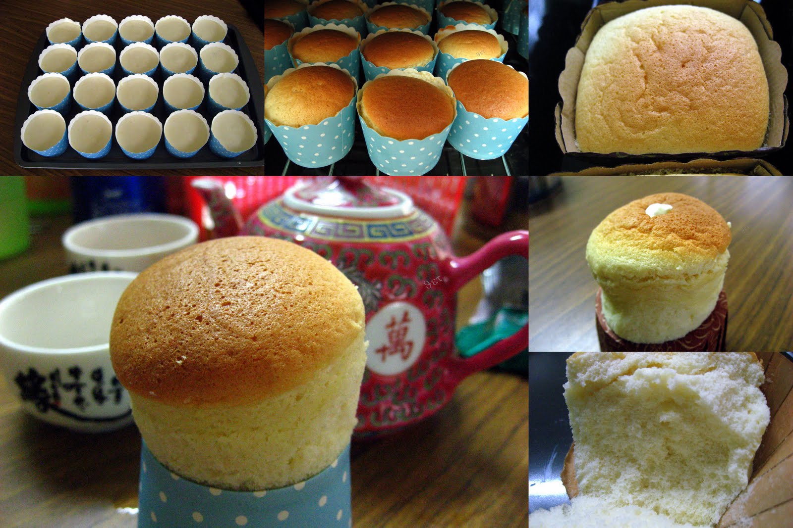 Slacker Aspiring Bakers 13 Hokkaido Chiffon Cupcakes
