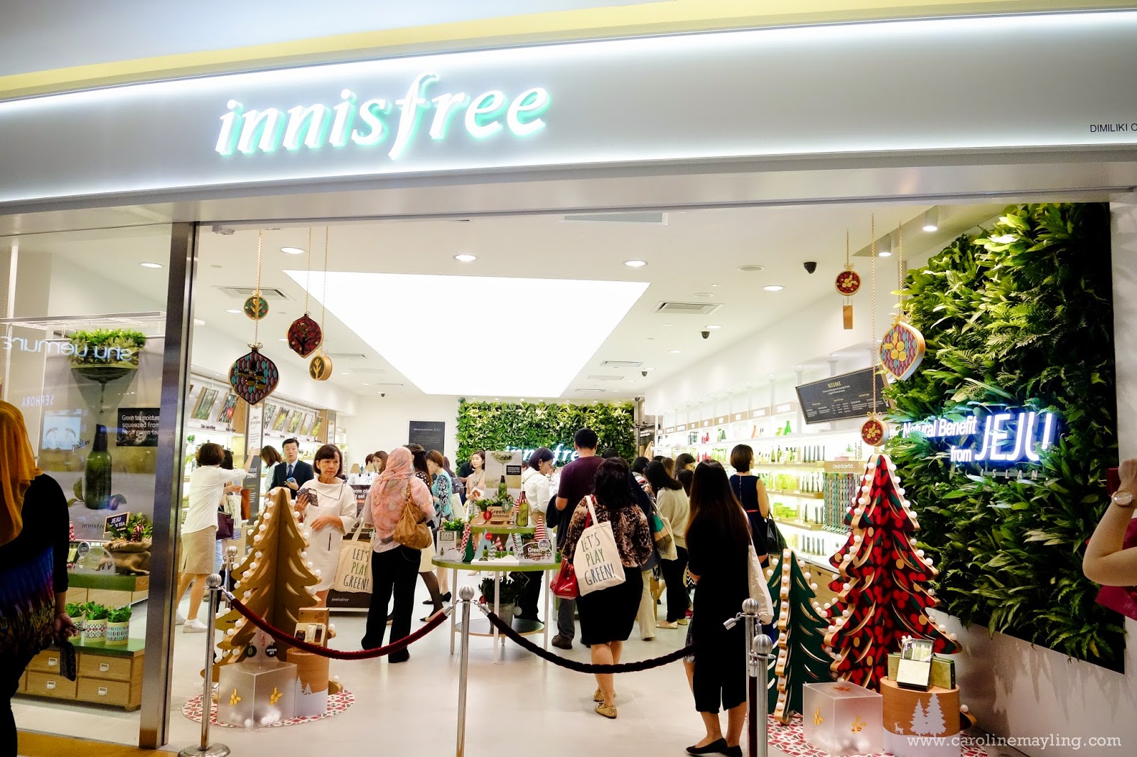 Innisfree Store in Malaysia Sunway Pyramid carolinemayling