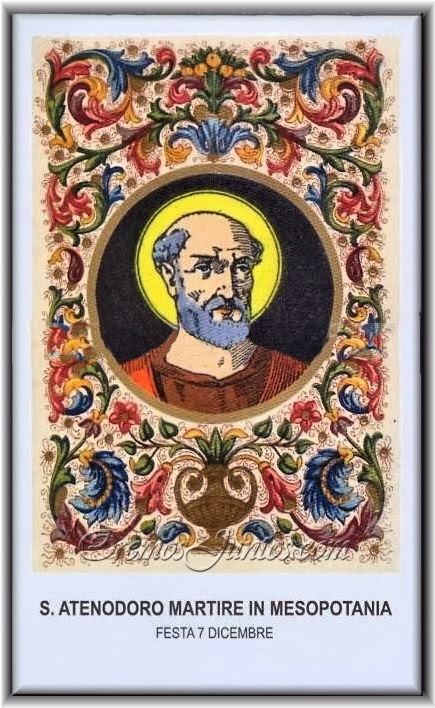 Vidas Santas San Atenodoro de Siria, Mártir