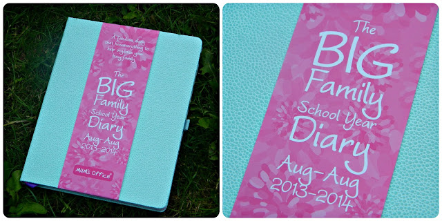 Mum's Office BIG Family School Year Diary Peppermint