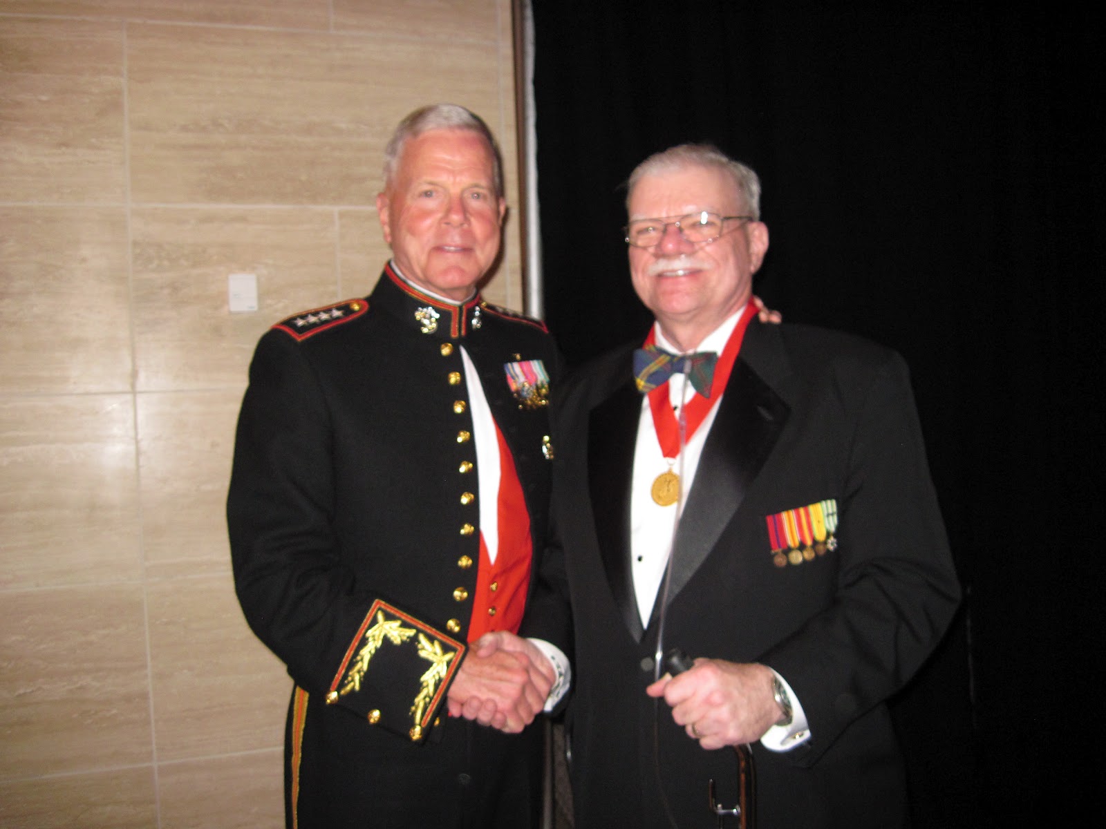 The old jarhead marine corps heritage foundation 2012 awards dinner