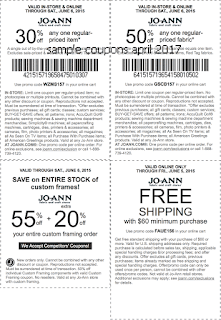 Joann coupons for april 2017 Joann coupons for april 2017