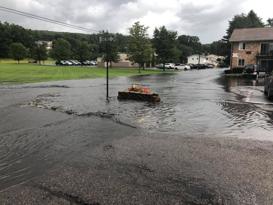 Flash Flooding Impacts Frackville and Gilberton