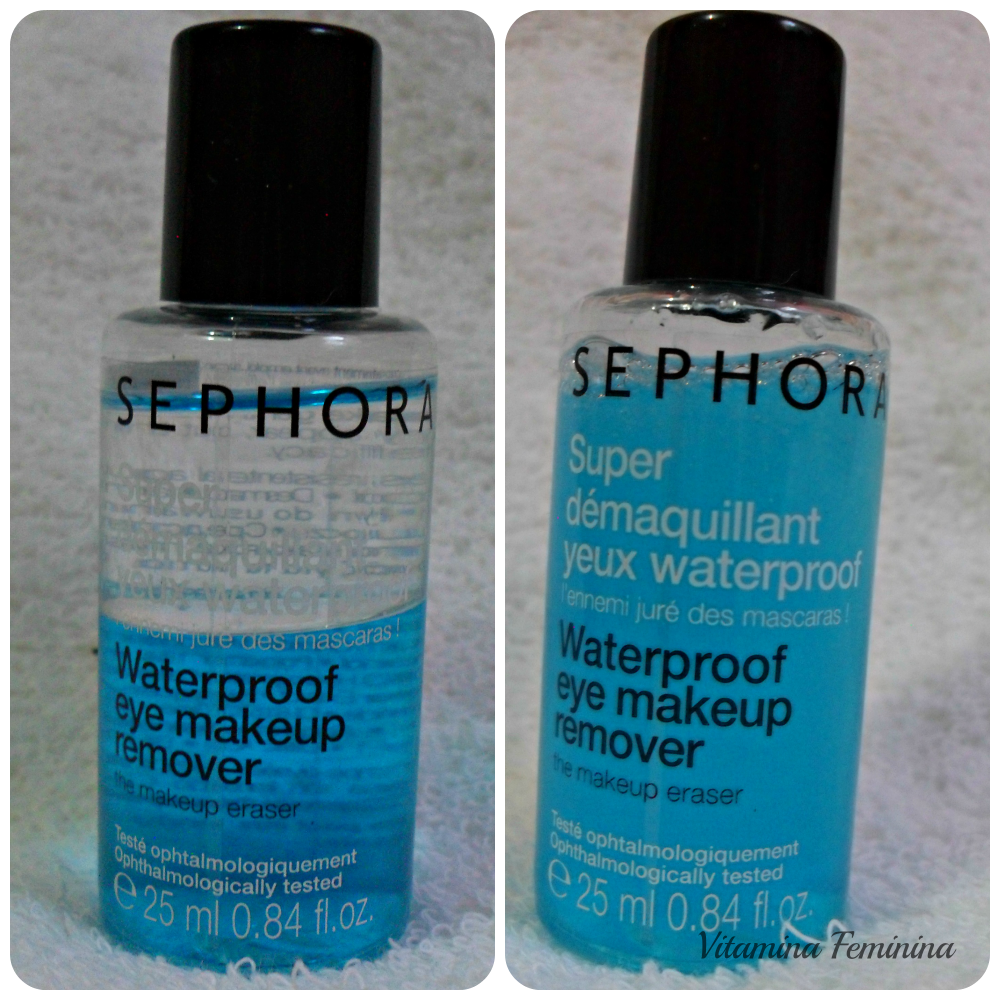 Vitamina Feminina Demaquilante waterproof eye makeup remover Sephora