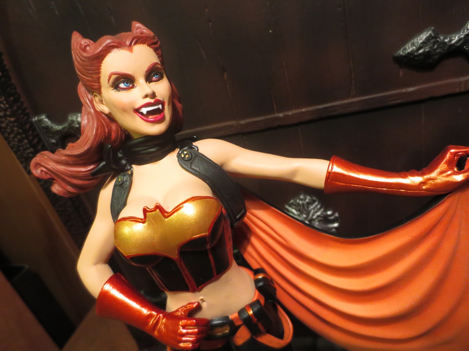 dc bombshells halloween batgirl statue