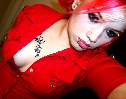 Stock Photo: New Tattoo Technology