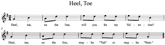 Image result for heel toe on the line music