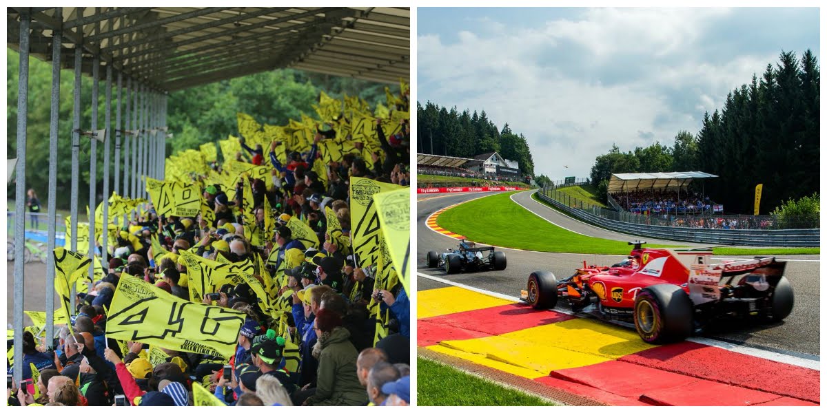 GP Silverstone MotoGP e GP Belgio Formula 1 in diretta streaming, questo fine settimana.