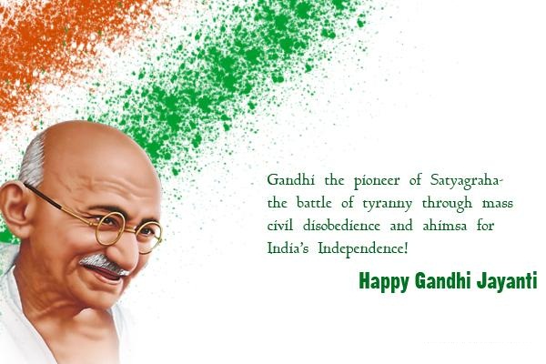 Best Speech on Gandhi Jayanti for Students, Teachers, Professors