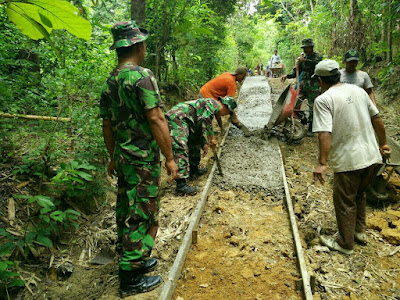 HASIL PERKEMBANGAN TMMD SELAMA 20 HARI DI DESA POLENG