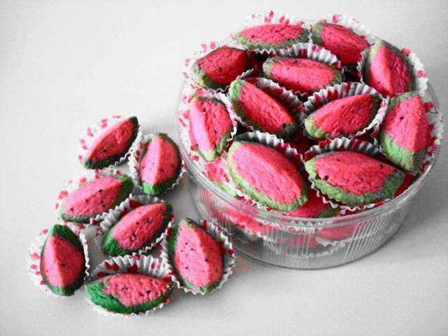 Resepi Biskut Tembikai