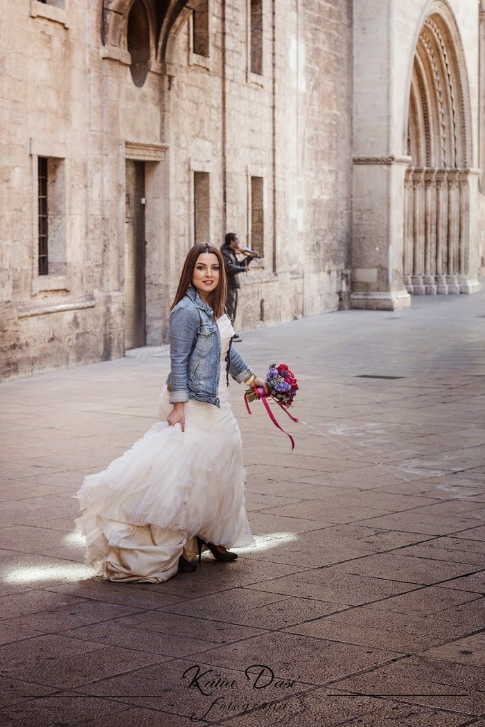 todo al denim, novias atrevidas y con estilo - sonia marnez - moda