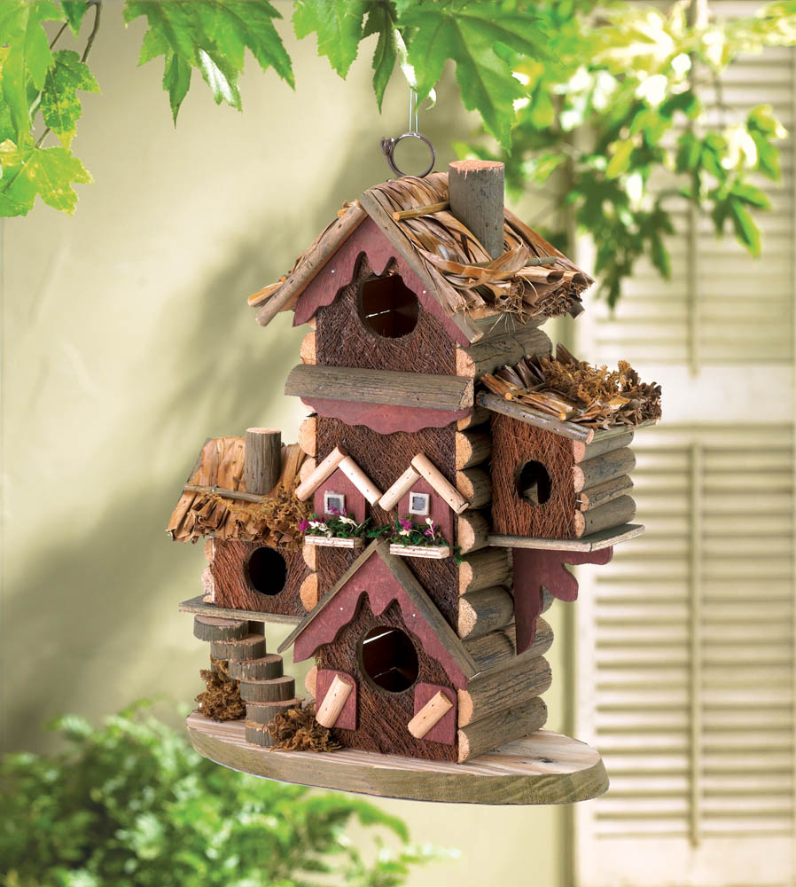 Bird In Everything Gingerbread Bird House
