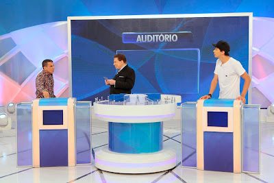Eri, Silvio e Júlio (Crédito: Lourival Ribeiro/SBT) Eri, Silvio e Júlio (Crédito: Lourival Ribeiro/SBT)