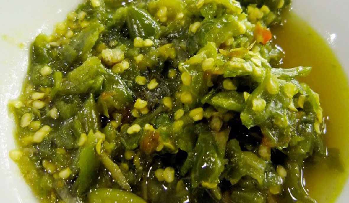 RESEP SAMBAL IJO PEDAS KHAS PADANG RESEP SAMBAL IJO PEDAS KHAS PADANG