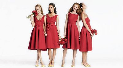 Red Bridal Party Dress