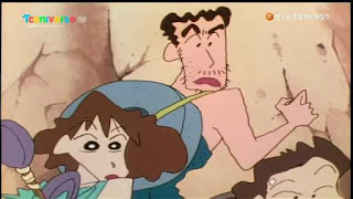 원시시대 버전 짱구는 못말려 | 인스티즈