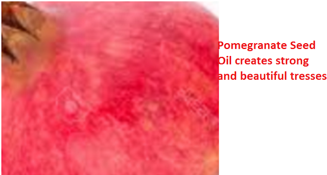 Health Benefits And Uses Of Pomegranate Seed Oil - Pomegranate Seed Oil creates strong and beautiful tresses