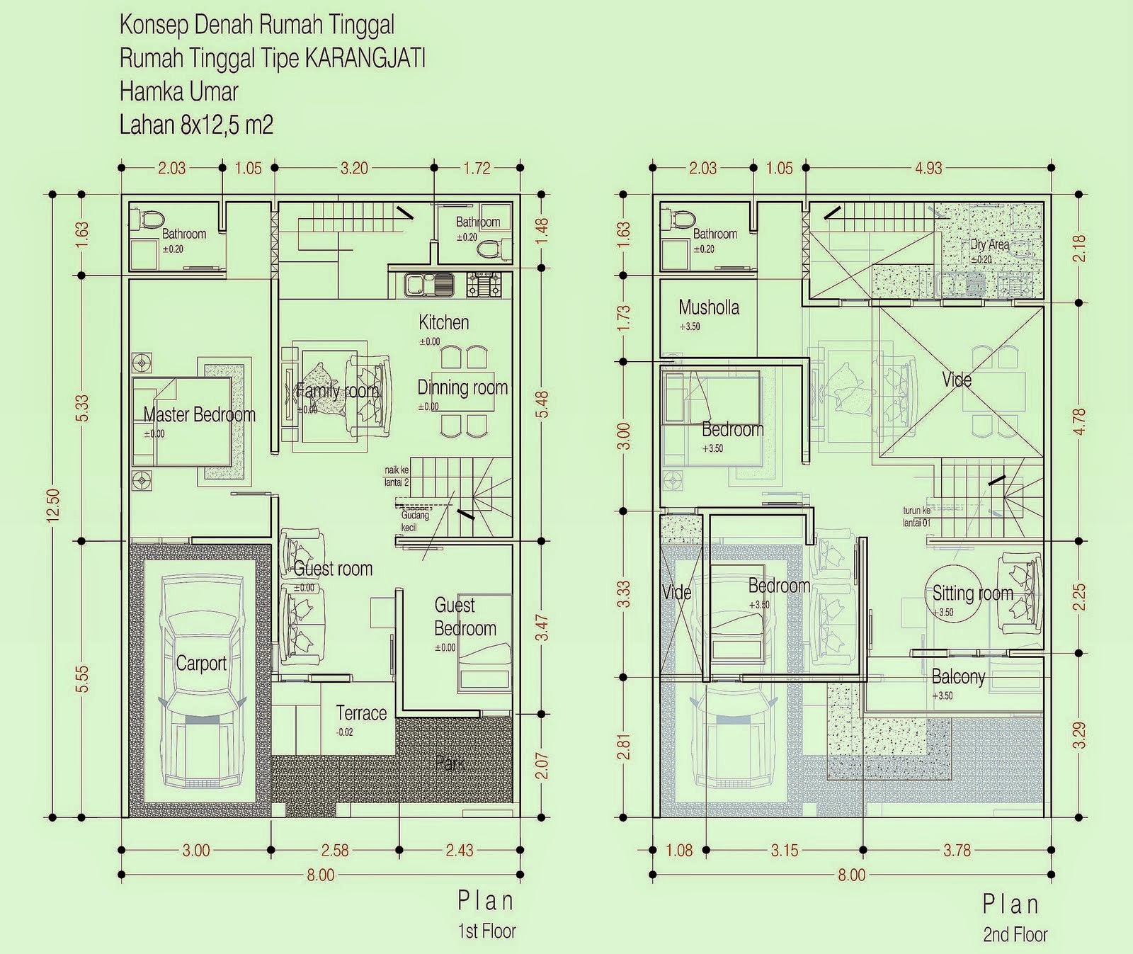 70 Desain Rumah Minimalis Modern 2 Lantai Type 200 Desain Rumah