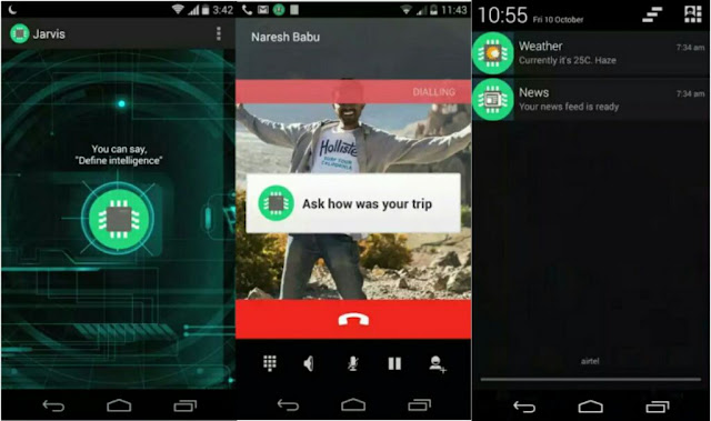 10 aplikasi personal assistant terbaik dan canggih untuk Android Jarvis merupakan aplikasi virtual asisten yang terinspirasi dari iron man