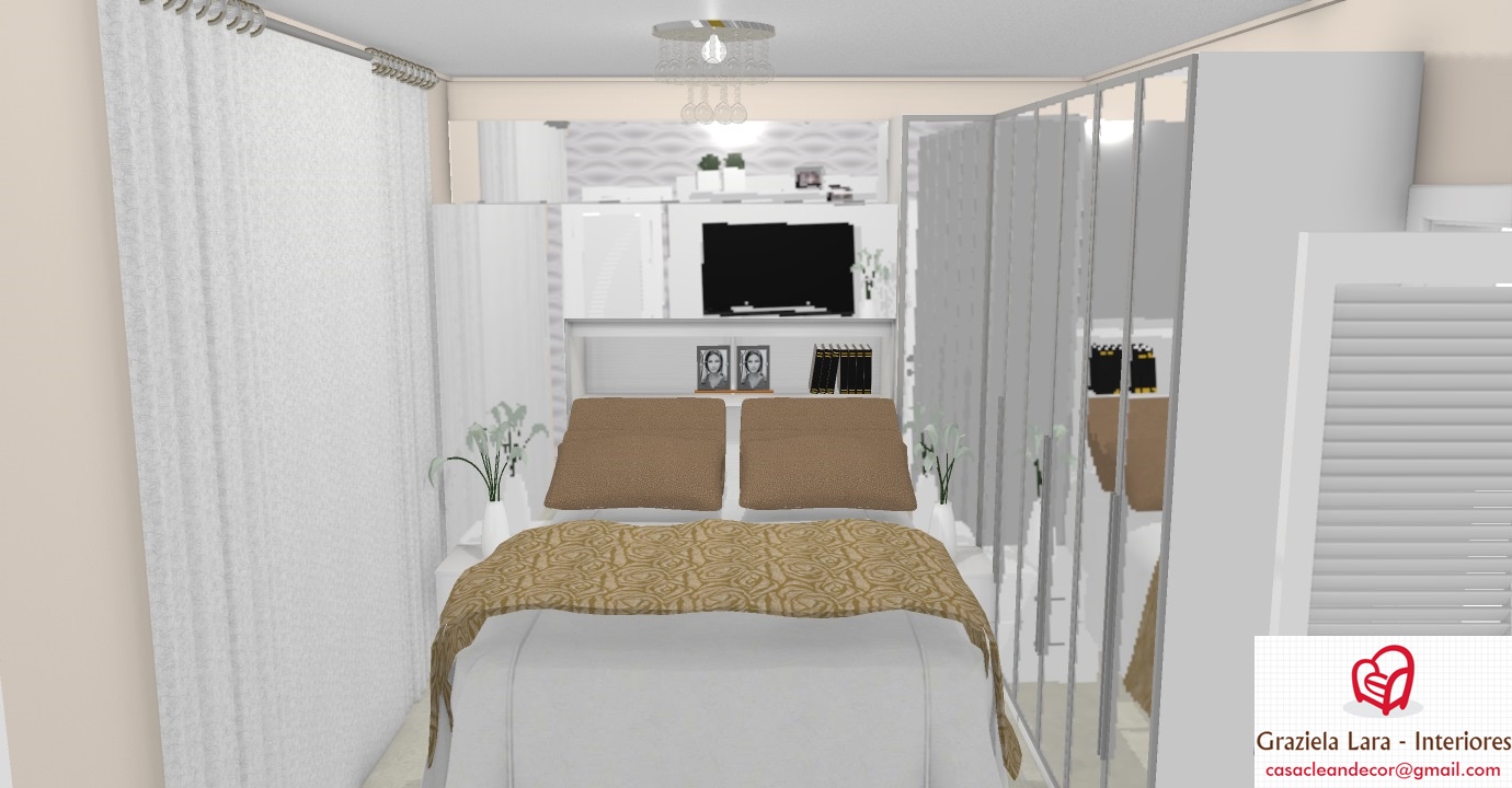 Construindo Minha Casa Clean Quarto De Casal Pequeno Com Arm Rio ~ Porta De Correr Para Quarto Pequeno Construindo Minha Casa Clean Quarto De Casal Pequeno Com Arm Rio ~ Porta De Correr Para Quarto Pequeno