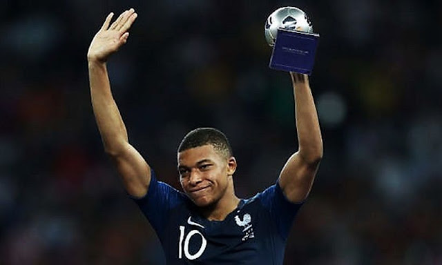 Kylian Mbappé el mejor jugador joven del Mundial Rusia 2018 Kylian Mbappé el mejor jugador joven del Mundial Rusia 2018