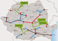 harta autostrazi proiect romania ponta