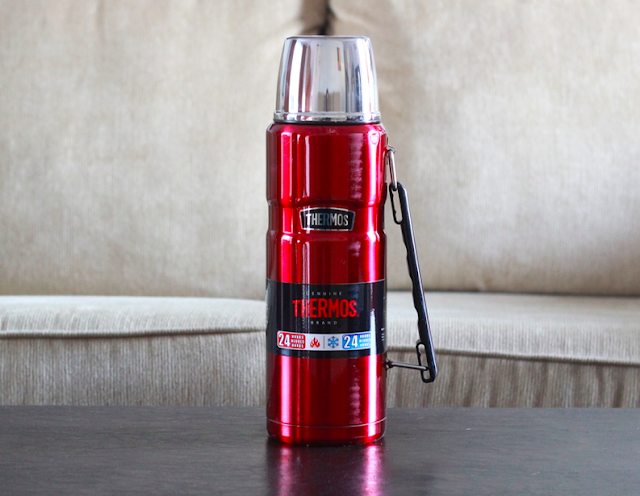 Genuine Thermos Brand - Stainless King Beverage Bottle
